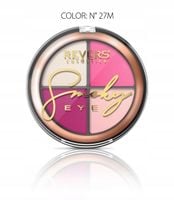 paleta cieni revers smoky eye 27m 9 kolorów trwałe prasowane