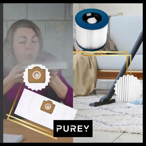 10x WORKI SYNTETYCZNE+ FILTR ZMYWALNY DO ODKURZACZA KARCHER WD3 KWD3 na Arena.pl