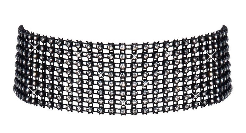 Rhinestone Choker zdjęcie 4