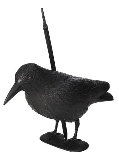 KRUK DUŻY ODSTRASZACZ GOŁĘBI PTAKÓW SZPAKÓW BALKON na Arena.pl