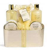 DUŻY ZESTAW PREZENTOWY KOSZ ŚWIĄTECZNY DO KĄPIELI CIAŁA KOSMETYKI SPA