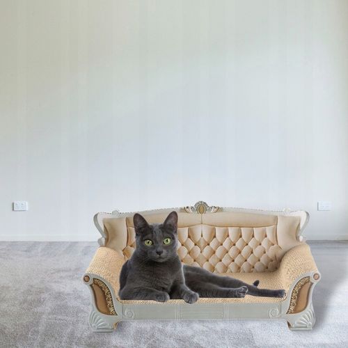 Drapak Tekturowy Dla Kota SOFA Legowisko Karton Kanapa Leżak 52cm na Arena.pl