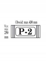 OKŁADKA PRZYLEPIANA P2 - FORMAT B5 (50SZT) IKS
