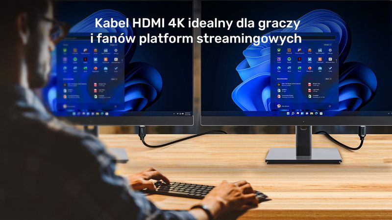 Unitek Kabel HDMI 2.0 4K 60Hz 3m zdjęcie 5