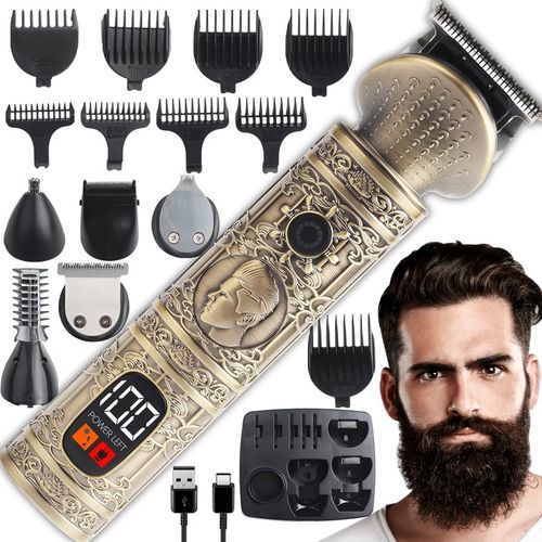 MASZYNKA DO STRZYŻENIA WŁOSÓW BRODY, 7W1 GOLARKA, TRYMER DO BRODY, na Arena.pl