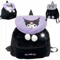 Plecak Pluszowy Kuromi Hello Kitty PLUSZ PLECACZEK TORBA DZIECI MŁODZIEŻ