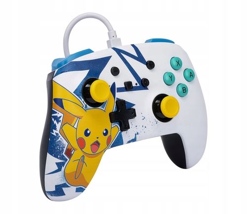 Gamepad PowerA Enhanced Pikachu High Voltage do Nintendo Switch Przewodowy na Arena.pl