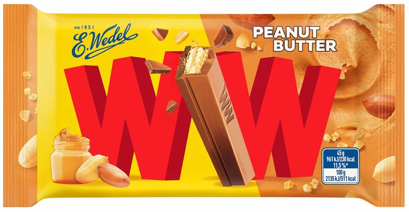 WEDEL BATON W-W PEANUT BUTTER 45G zdjęcie 1