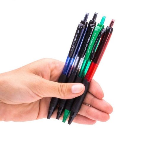 Zestaw 12szt - Długopis Automatyczny Uni Jetstream SXN-101 CZARNY na Arena.pl