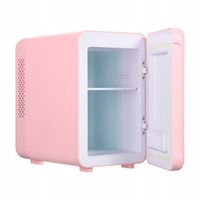 Mini lodówka przenośna na kosmetyki różowa 4L Adler AD 8084