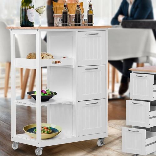 Wózek kuchenny na kółkach na Arena.pl