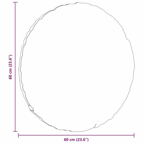 Poduszki na siedziska 2 pcs Czarny Ø60 x 21 cm tkanina na Arena.pl