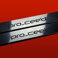 Listwa progowa KIA PROCEED Stal nierdzewna 304 połysk 2szt