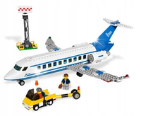 ZESTAW LEGO CITY 60367 SAMOLOT PASAŻERSKI DUŻY KLOCKI PREZENT POJAZD