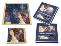 Serwetki papierowe 20szt. - A. Modigliani, Kobieta w kapeluszu i Mario Varvogli (CARMANI)
