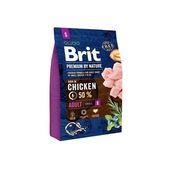 brit premium by nature adult s z kurczakiem 3kg
