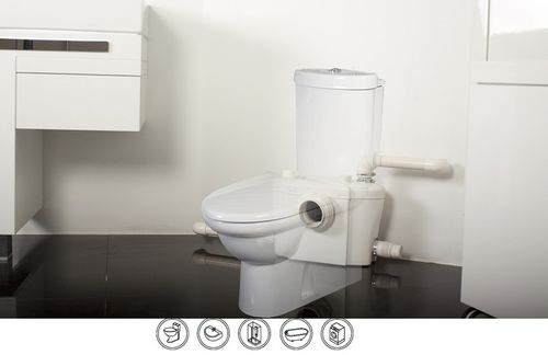 POMPA WC ROZDRABNIACZ PRZEPOMPOWNIA NOWOŚĆ DUO na Arena.pl