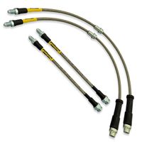 BMW F32 / F33 - Zestaw Przewodów Hamulcowych Teflonowych W Oplocie Stalowym