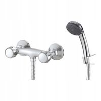Bateria prysznicowa Duro verde standard srebrny