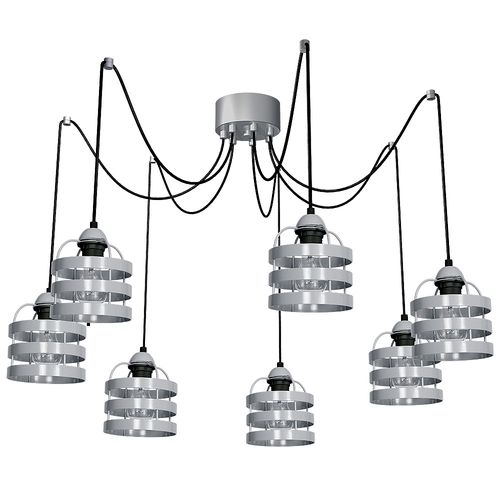 Lampa wisząca LARS GREY 7xE27 na Arena.pl
