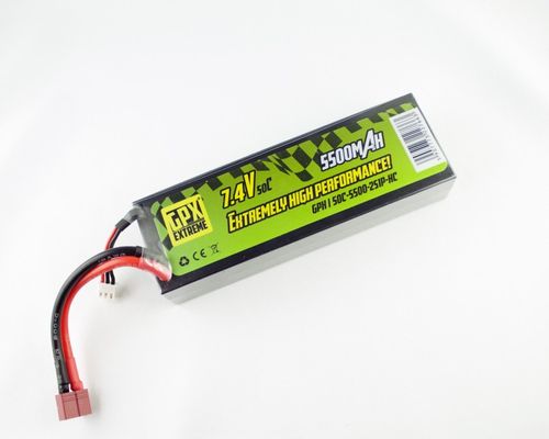 5500mAh 7.4V 50C GPX Extreme na Arena.pl