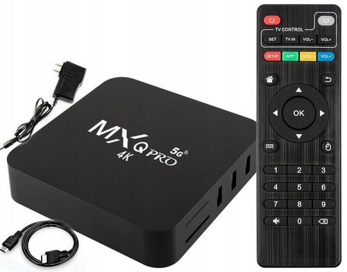 Smart TV BOX 16GB MXQ PRO 4K 2+16GB ANDROID 10.1 WiFi 5G na Arena.pl