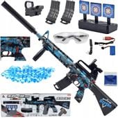 BEZPIECZNY OGROMNY KARABIN AUTOMAT KULKI ŻELOWE PISTOLET TARCZA