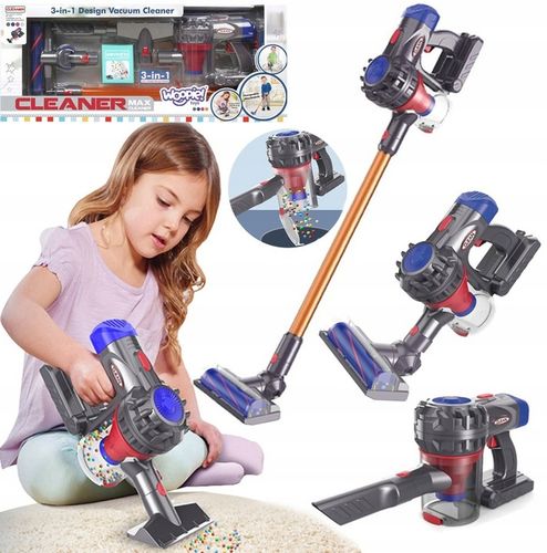 INTERAKTYWNY ODKURZACZ 3w1 FUNKCJA SSANIA ŚWIATŁO DŹWIĘK WOOPIE na Arena.pl