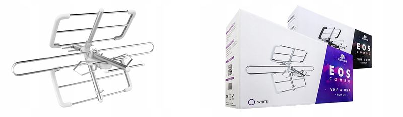 Antena DVB-T Spacetronik EOS Combo White zdjęcie 6
