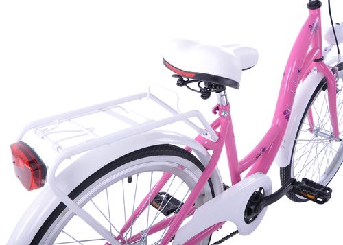 Rower Kozbike Junior 24 różowo-biały na Arena.pl