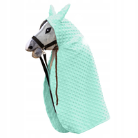 Peleryna Skippi dla Hobby Horse - zielona - uniwersalny rozmiar A3 A4