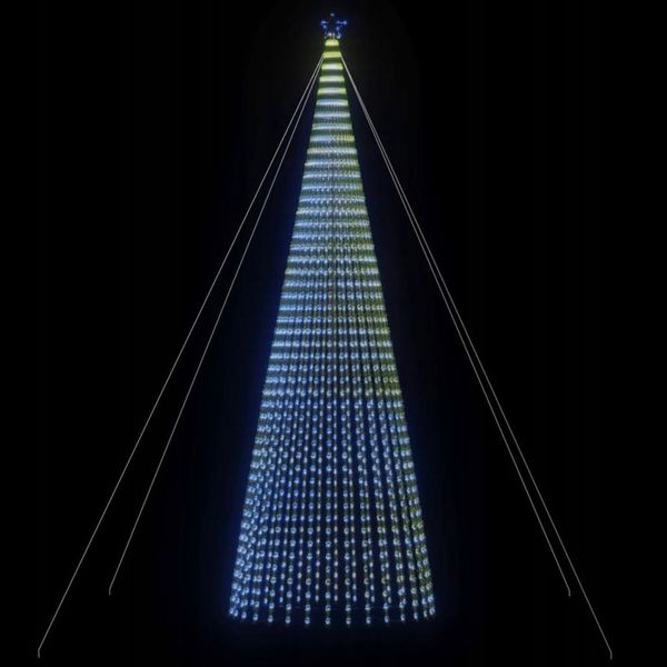Choinka LED 1544 LEDs Niebieski 500 cm zdjęcie 6