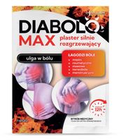 DIATHER Diabolo Max Plaster silnie rozgrzewający
