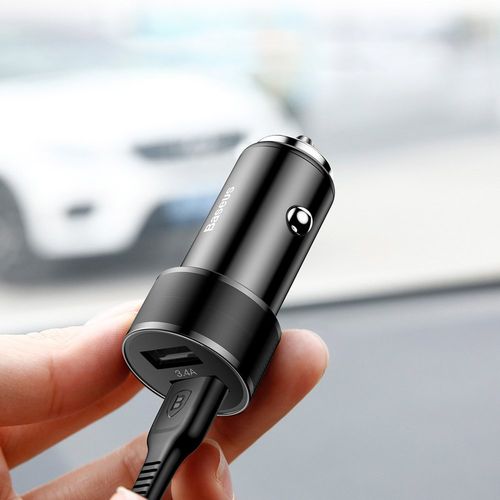 BASEUS ŁADOWARKA SAMOCHODOWA USB-C 2x USB 3.4A na Arena.pl
