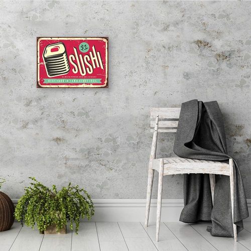 Obraz na płótnie - Canvas, Retro sushi 60x40 na Arena.pl