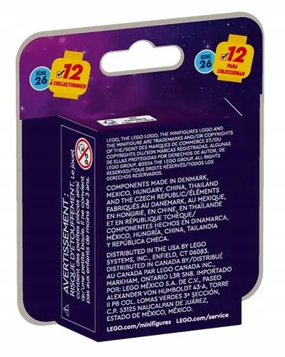 71046 - lego minifigures - robot-lokaj col26-9 / kosmos seria 26 na Arena.pl