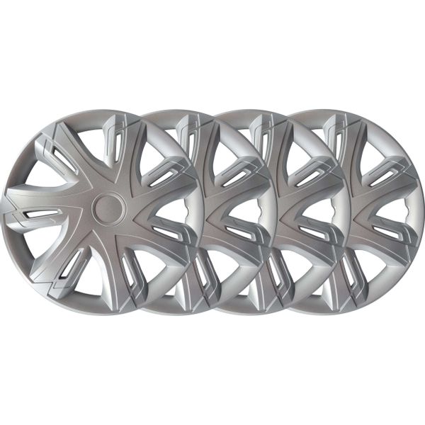 4x Kołpaki 16 SREBRNE TUNING zdjęcie 2