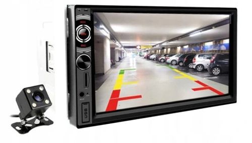 Radio Samochodowe 2Din Usb Sd Bt + Kamera Cofani na Arena.pl