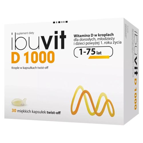 IBUVIT − D 1000 J.M., krople − 30 kaps. na Arena.pl