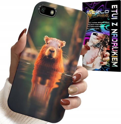 ETUI DO HUAWEI Y5 2018 - SŁODKA KAPIBARA, CAPIBARA, WIELE WZORÓW na Arena.pl