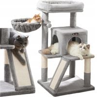 DRAPAK DLA KOTA DUŻY LEGOWISKO DOMEK ZABAWKA WIEŻA SŁUPEK 3 POZIOMY 96cm