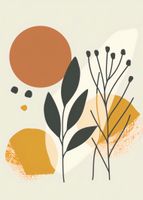 Plakat 25x35cm Botaniczna Presja