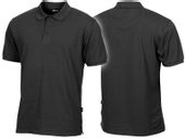 Bawełniana koszulka Polo MFH  czarna 4XL