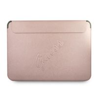 guess sleeve gucs13pusaspi 13 różowy/pink saffiano script