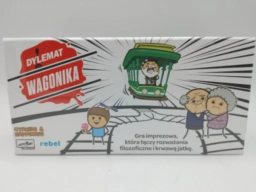 DYLEMAT WAGONIKA Imprezowa gra dla dorosłych REBEL zdjęcie 4