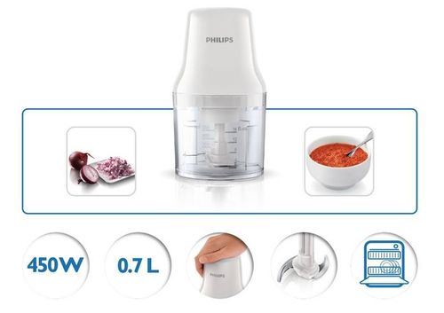 Siekacz do potraw Philips HR1393/00 Biały na Arena.pl