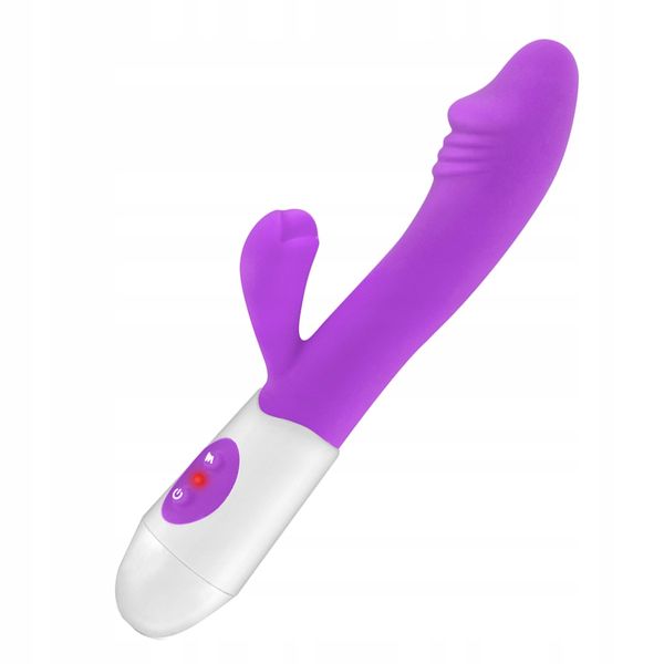 Wibrator z napletkiem. Stymulator. Silikon. zdjęcie 1