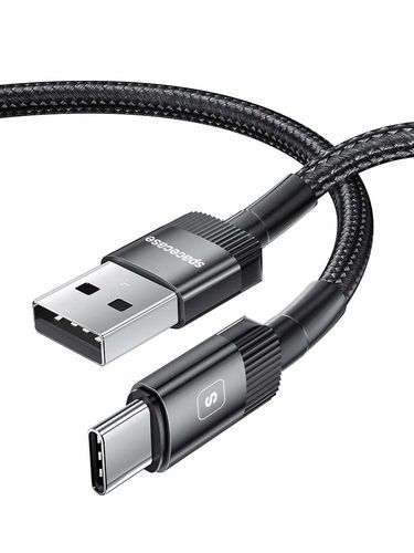 Spacecase Usb-C Cable 1M 3A Black na Arena.pl