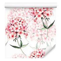 Tapeta do salonu delikatny bukiet kwiatów natura