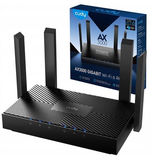 ROUTER WIFI CUDY WR3000 WiFi 6 Mesh 100/1000Mbps na Arena.pl